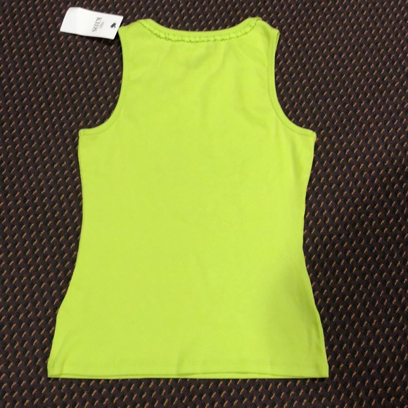 NWT neon trend chartreuse tank top - Picture 9 of 12